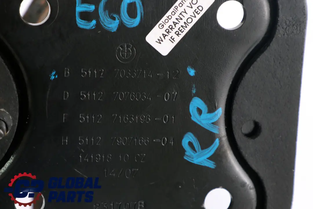 BMW E60 E61 Strefa Zgniotu Tylna Prawa Tył Prawy - SKU 7033714 - Numer Części 51127033714