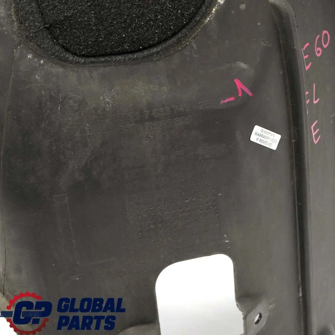 BMW E60 E61 Front Cover Wheel Arch Housing Left N/S - SKU 7033749-1 - Part number 7033749