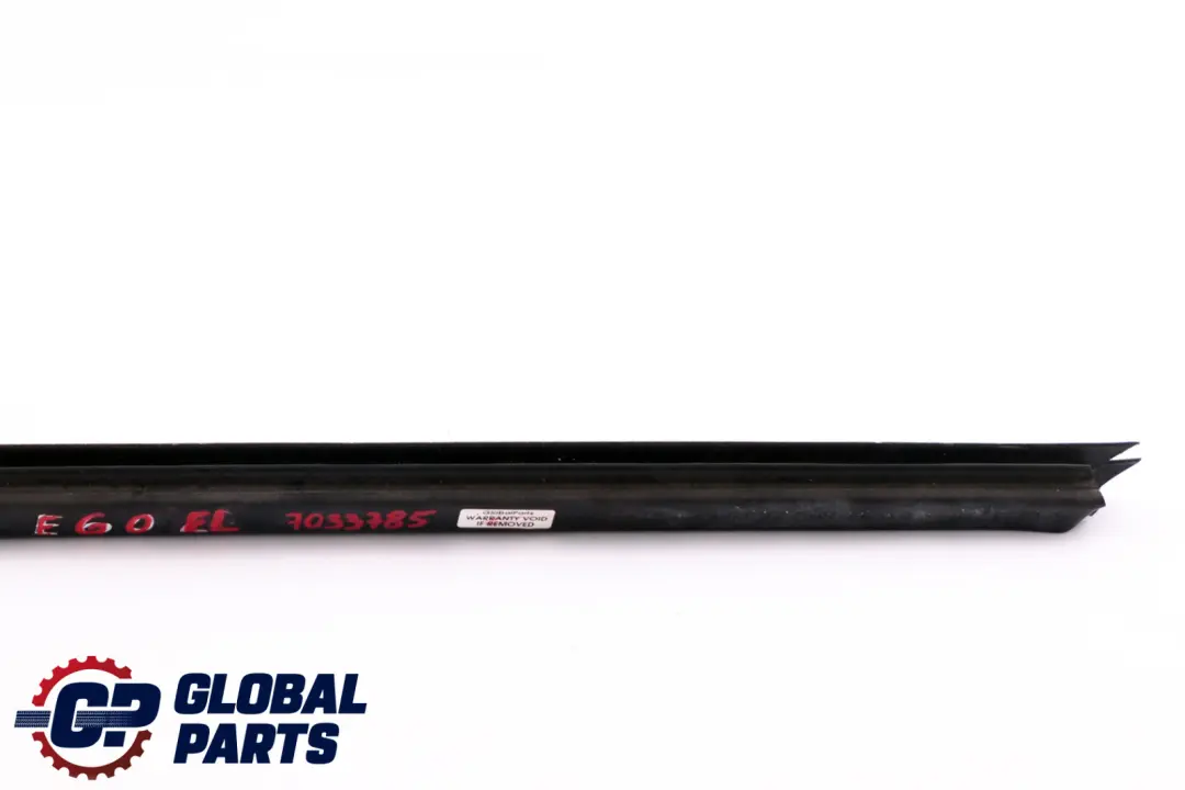 Schachtabdichtung Interieur Porte avant Gauche pour BMW E60 E61 à propos du numéro de pièce 7033785 BMW E60 E61 Schachtabdichtung Interieur Porte avant Gauche - SKU 7033785 - Numéro de pièce 7033785