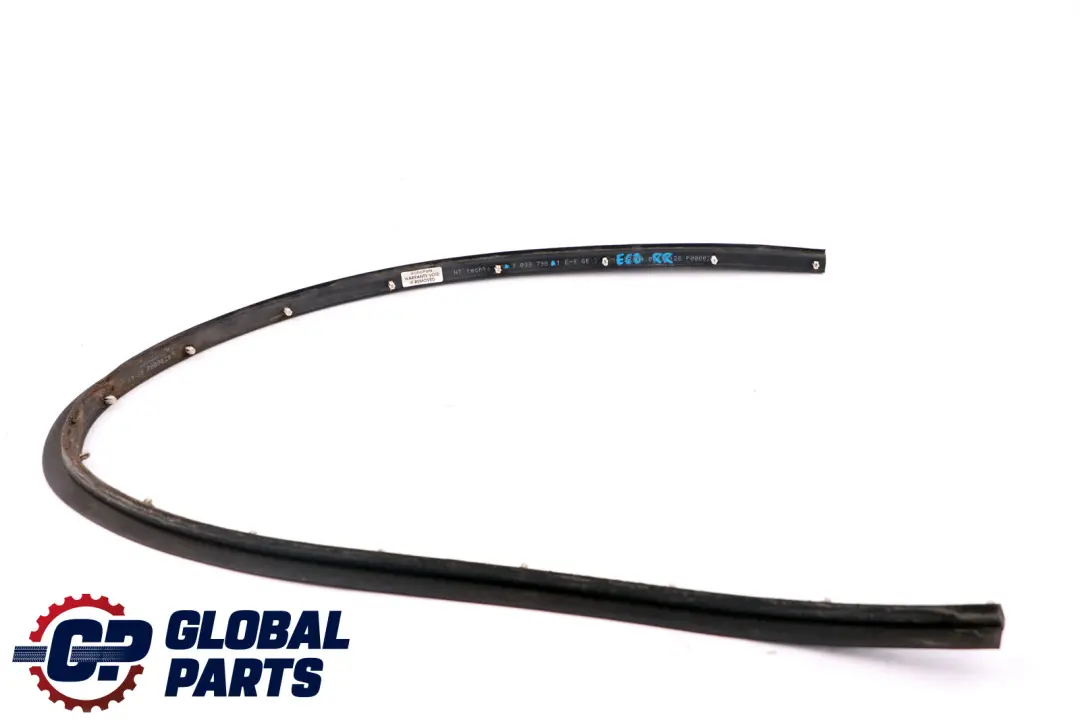 BMW 5 er E60 E61 LCI Dichtung Türfuge Unten Hinten Rechts - SKU 7033798 - Teilenummer 7033798