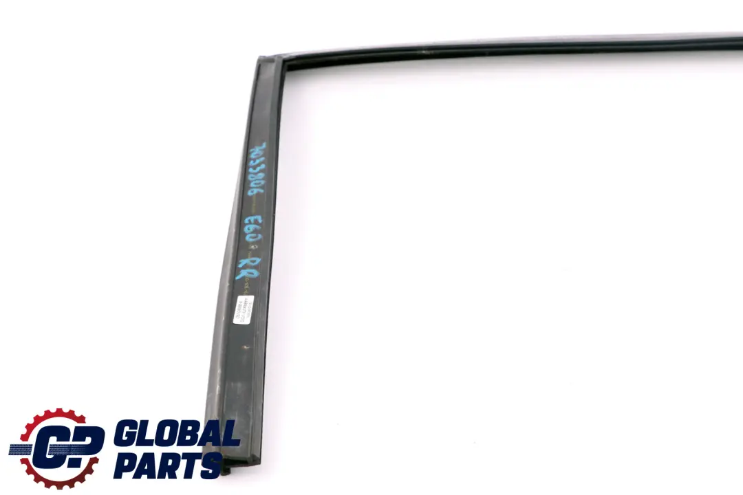 BMW E60 Rear Door Window Guide Seal Trim Right O/S - SKU 7033806 - Part number 7033806
