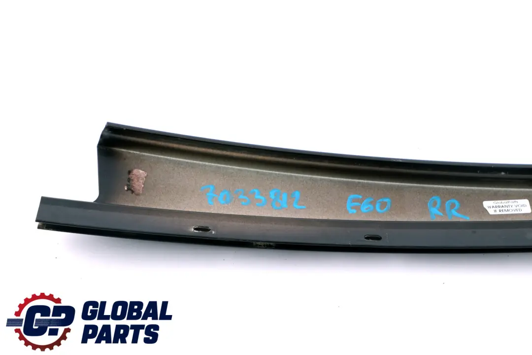 BMW 5 er E60 E60N E61 LCI Blende Fensterrahmen B-Säule Tür Hinten Rechts - SKU 7033812 - Teilenummer 51357033812