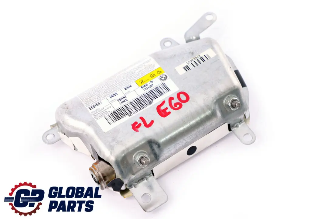 BMW E60 E61 LCI Modulo Airbag Porta Anteriore Sinistra - SKU 7034057 - Numero di parte 7034057