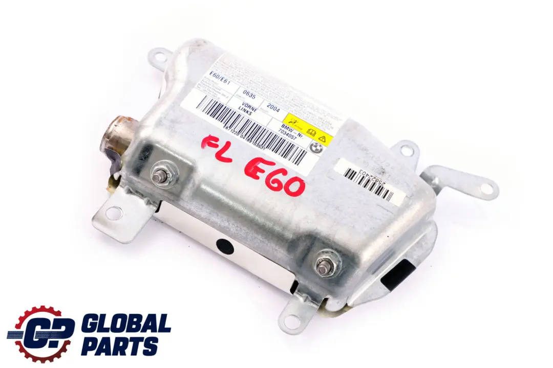 BMW E60 E61 LCI Modulo Airbag Porta Anteriore Sinistra - SKU 7034057 - Numero di parte 7034057