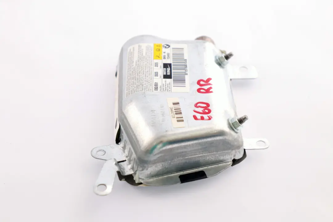 Driver Right Rear Door Airbag Module O/S to BMW 5 Series E60 E61 LCI with Part number 7034060 BMW 5 Series E60 E61 LCI Driver Right Rear Door Airbag Module O/S - SKU 7034060 - Part number 7034060