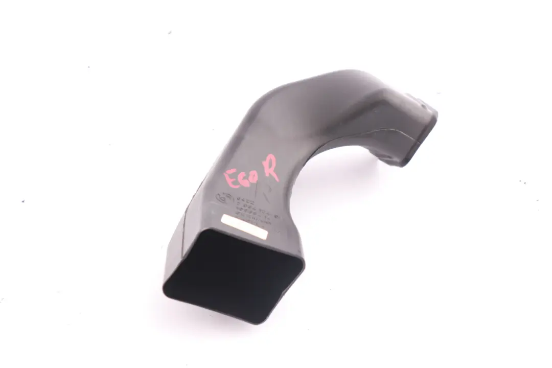 BMW E60 E61 E63 E64 Condotto Tubo Canale Spazio Dei Piedi Destra - SKU 7034124 - Numero di parte 7034124