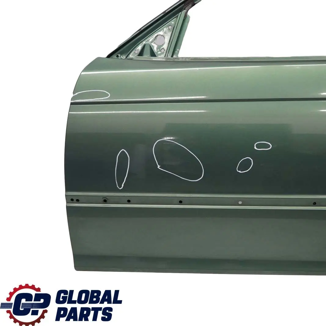 Door Front Left N/S Meergruen Sea Green - 393 to BMW 3 E46 Saloon Touring with Part number 7034151 BMW 3 E46 Saloon Touring Door Front Left N/S Meergruen Sea Green - 393 - SKU 7034151-MRG - Part number 7034151