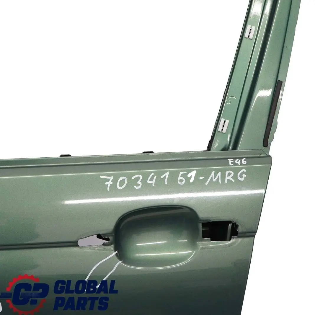BMW 3 E46 Limousine Touring Tür Vorne Links Meergruen Meer Gruen Metallic 393 - SKU 7034151-MRG - Teilenummer 7034151