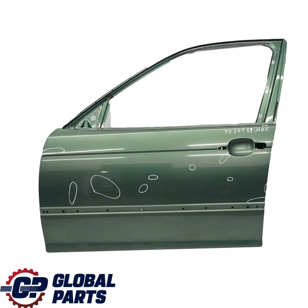 BMW 3 E46 Limousine Touring Tür Vorne Links Meergruen Meer Gruen Metallic 393 - SKU 7034151-MRG - Teilenummer 7034151