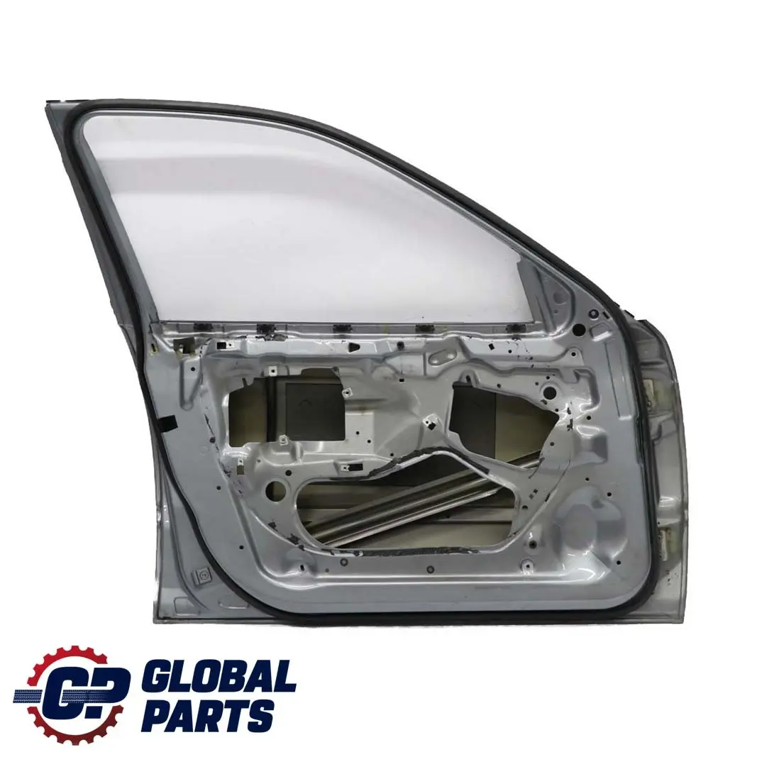 BMW 3 E46 Limousine Touring Tür Vorne Links Silbergrau Silber Grau - A08 - SKU 7034151-SBG - Teilenummer 7034151