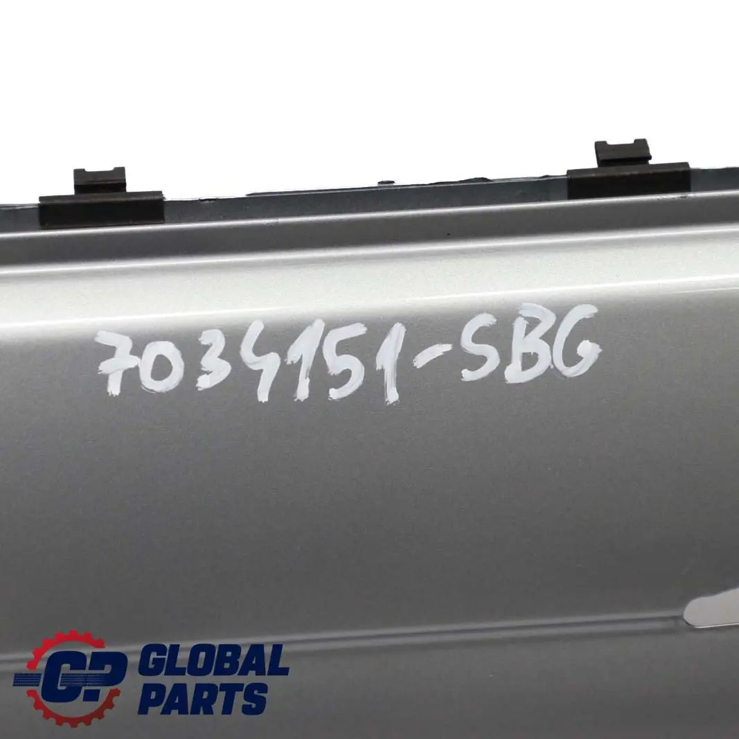BMW 3 E46 Limousine Touring Tür Vorne Links Silbergrau Silber Grau - A08 - SKU 7034151-SBG - Teilenummer 7034151