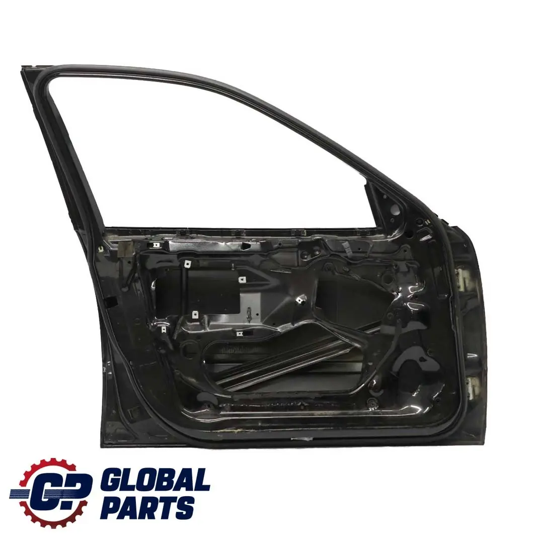 BMW 3 E46 Limousine Touring Tür Vorne Links Schwarz 2 - 668 - SKU 7034151-SCH - Teilenummer 7034151
