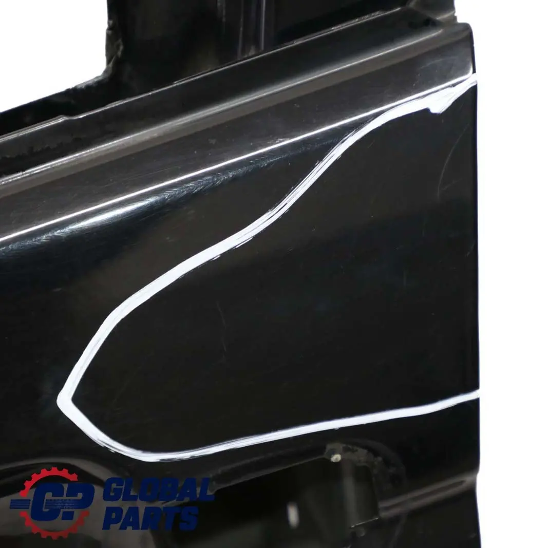 BMW 3 E46 Limousine Touring Tür Vorne Links Schwarz 2 - 668 - SKU 7034151-SCH - Teilenummer 7034151