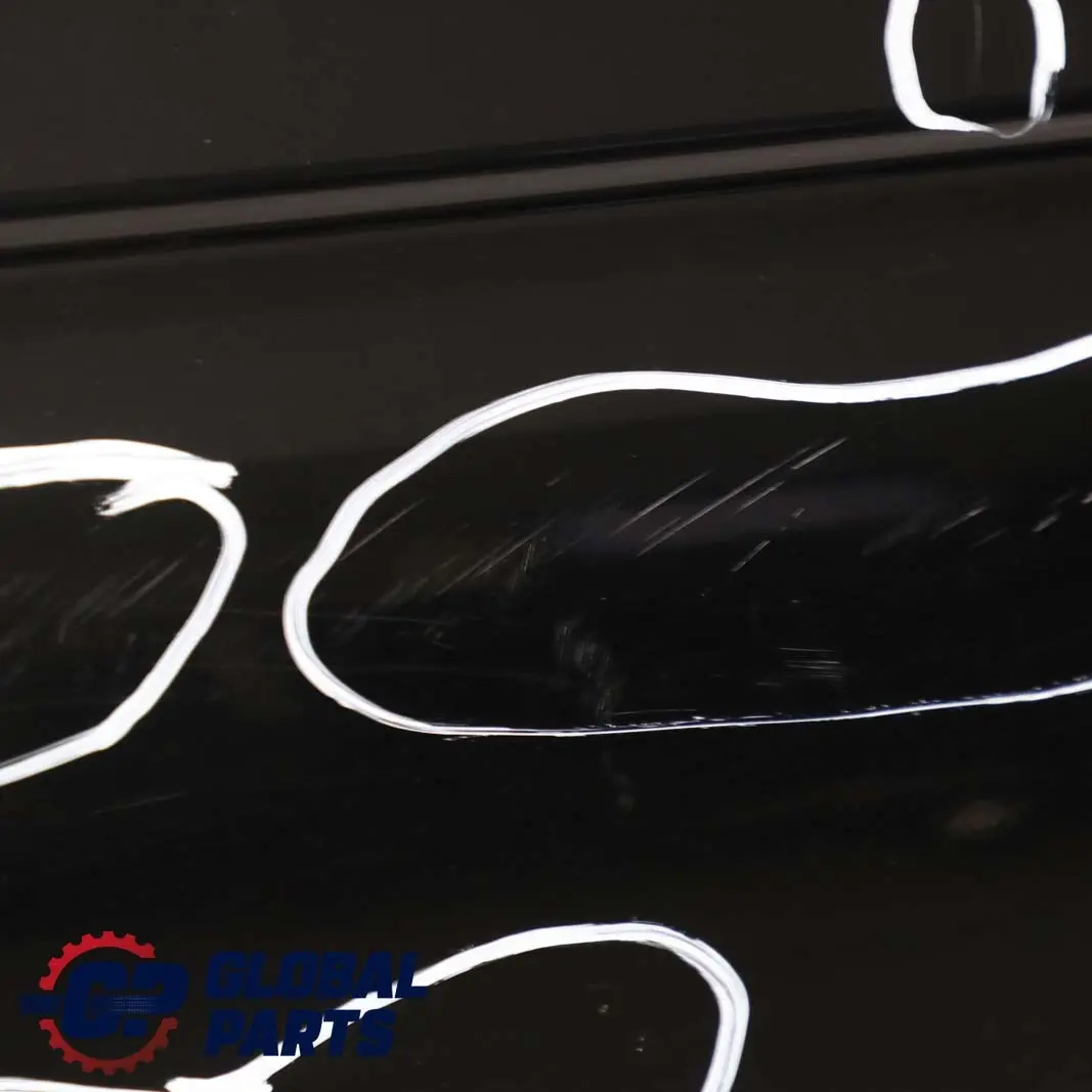 BMW 3 E46 Limousine Touring Tür Vorne Links Schwarz 2 - 668 - SKU 7034151-SCH - Teilenummer 7034151