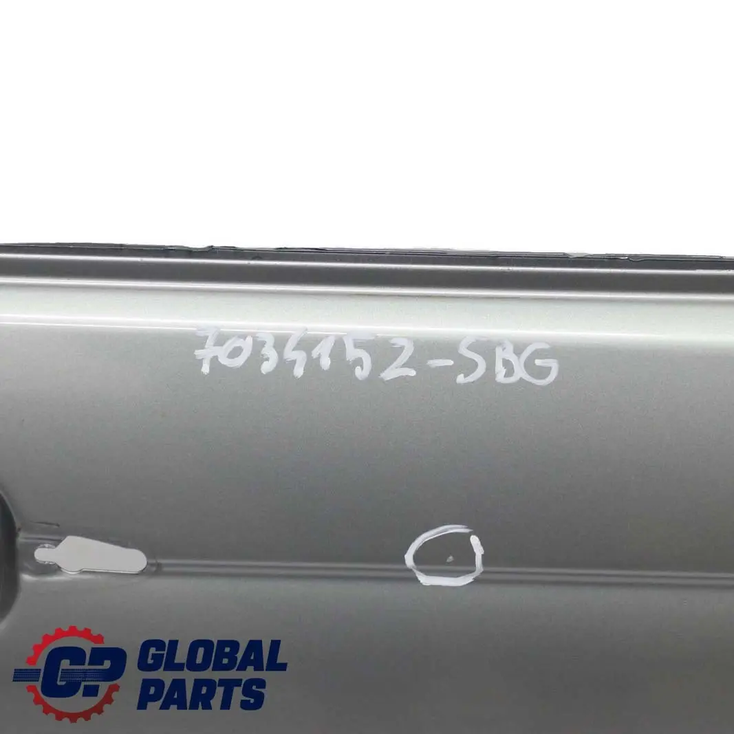 BMW 3 E46 Saloon Touring Door Front Right O/S Silbergrau Silver Grey - A08 - SKU 7034152-SBG - Part number 7034152