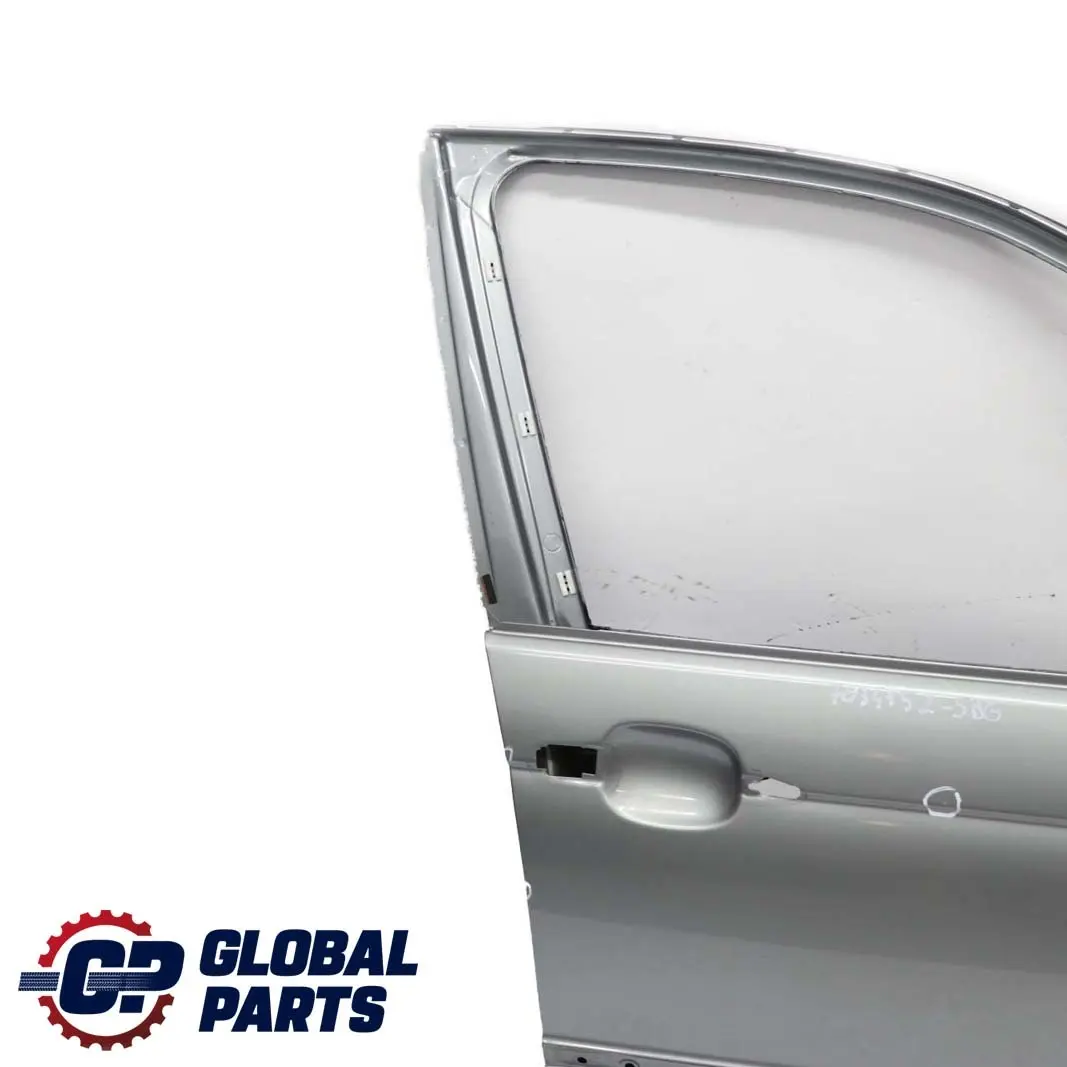 BMW 3 E46 Saloon Touring Door Front Right O/S Silbergrau Silver Grey - A08 - SKU 7034152-SBG - Part number 7034152