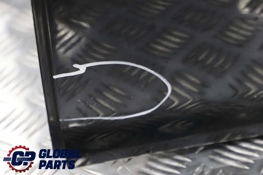 BMW 3 E46 Limousine Tür Hinten Links Black Sapphire Schwarz Metallic - 475 - SKU 7034153-BS - Teilenummer 7034153
