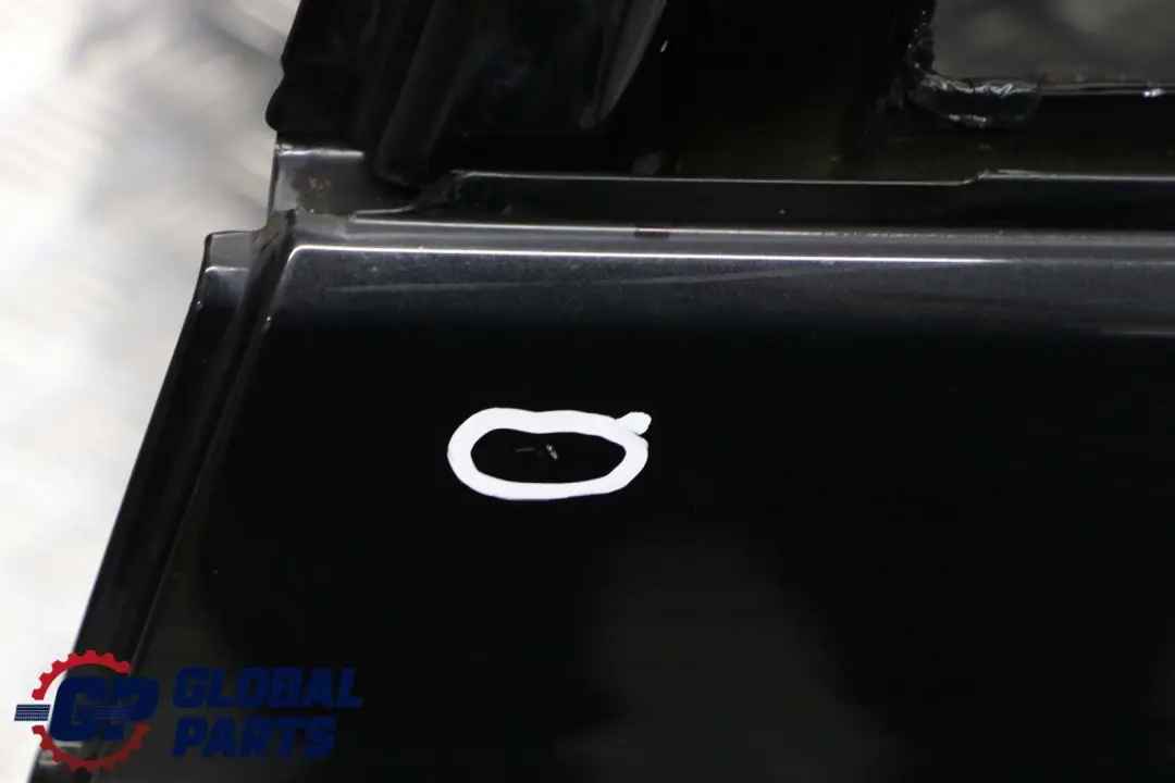BMW E46 Drzwi lewe lewy tył black saphire - SKU 7034153-BS - Numer Części 7034153