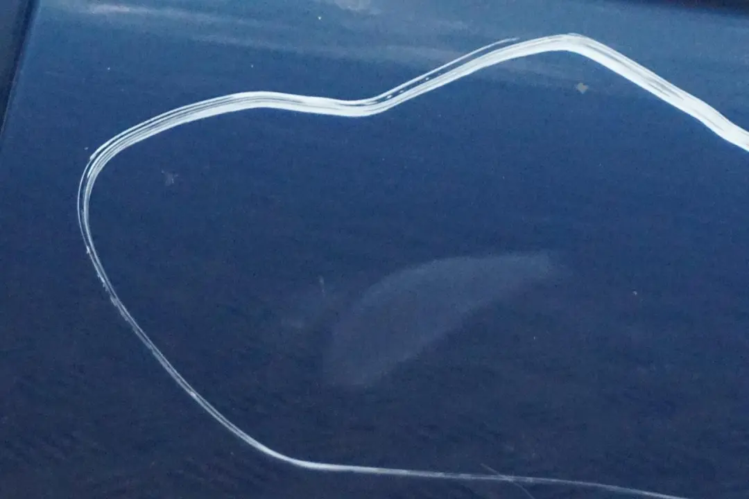 BMW E46 Porta Posteriore Sinistra Blu Topazio Blu Metallizzato - 896 - SKU 7034153-TPB - Numero di parte 7034153