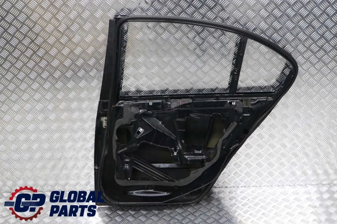 BMW 3 E46 Limousine Tür Hinten Rechts Black Sapphire Schwarz Metallic - 475 - SKU 7034154-BS - Teilenummer 7034154