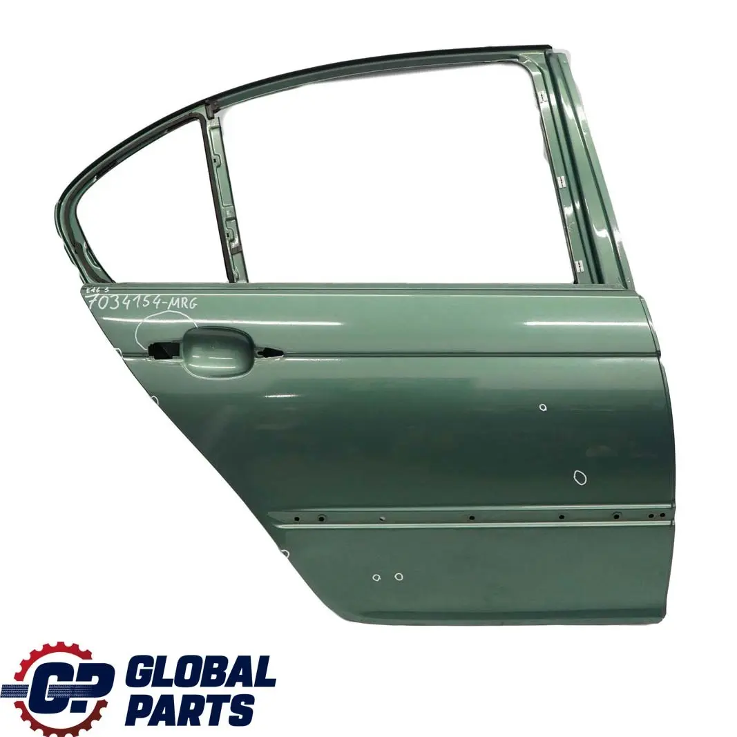 BMW E46 Berline Porte Arriere Droite Meer Vert Mer Vert Metallique - 393 - SKU 7034154-MRG - Numéro de pièce 7034154