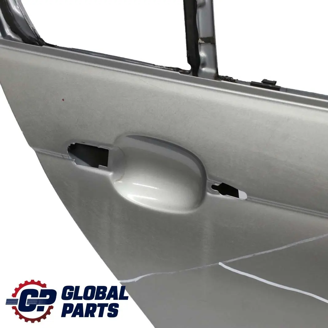 Door Rear Right O/S Silbergrau Silver Grey Metallic - A08 to BMW 3 E46 Saloon with Part number 7034154 BMW 3 E46 Saloon Door Rear Right O/S Silbergrau Silver Grey Metallic - A08 - SKU 7034154-SBG - Part number 7034154