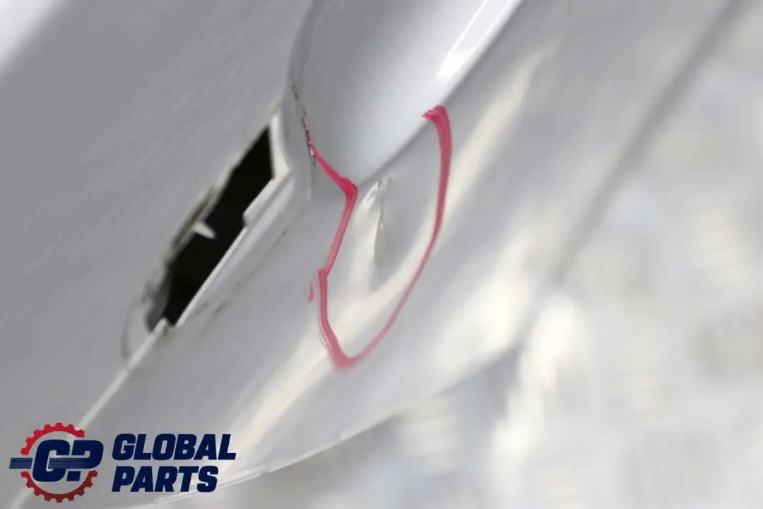 BMW E46 Berlina Portiera Posteriore Destra Argento-Titanio Titan - 354 - SKU 7034154-TS - Numero di parte 7034154