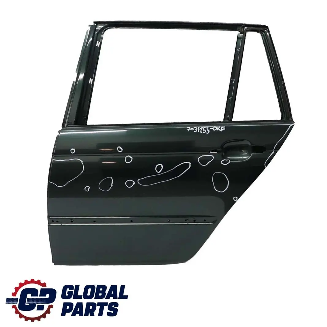 Door Rear Left N/S Oxfordgruen Green Metallic - 430 BMW 3 Series E46 Touring - SKU 7034155-OXF - Part number 7034155