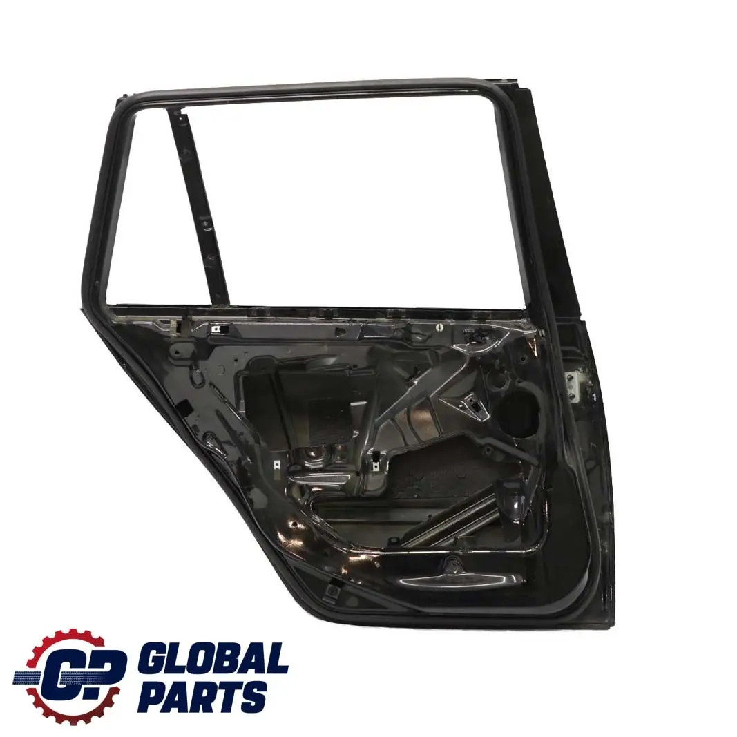 Reihe E46 Touring Tür Hinten Links Schwarz 2 - 668 für BMW 3 mit Teilenummer 7034155 BMW 3 Reihe E46 Touring Tür Hinten Links Schwarz 2 - 668 - SKU 7034155-SCH - Teilenummer 7034155