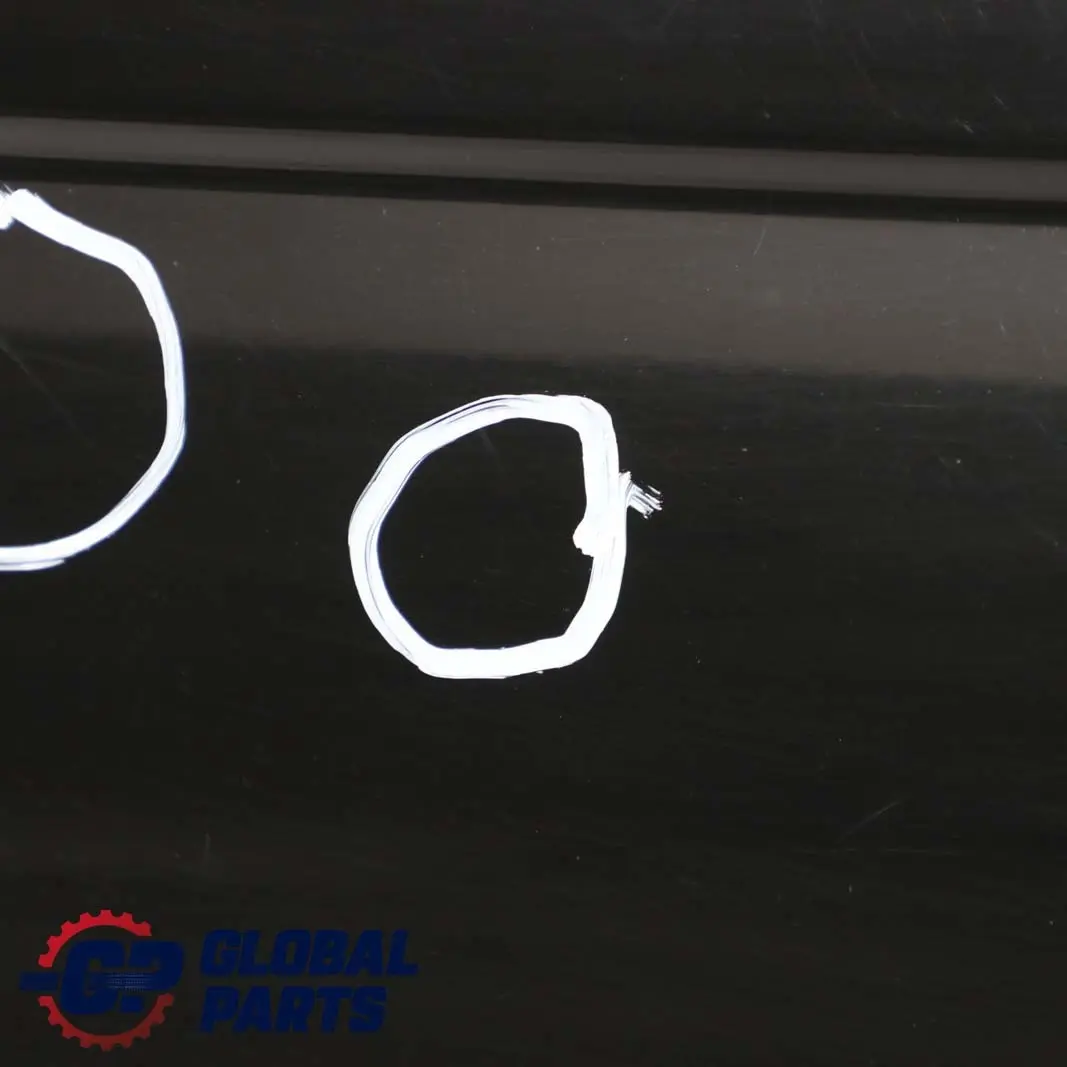 BMW 3 Series E46 Touring Door Rear Left N/S Schwarz 2 Black - 668 - SKU 7034155-SCH - Part number 7034155