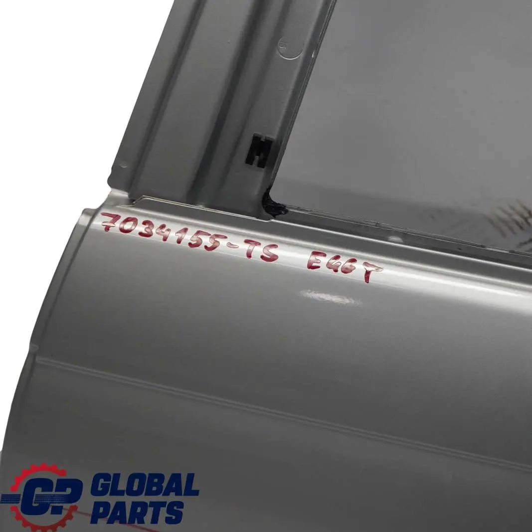 Porta Posteriore SX Argento-Titanio Titan Argento Metallo - per BMW E46 Touring con numero di parte 7034155 BMW E46 Touring Porta Posteriore SX Argento-Titanio Titan Argento Metallo - - SKU 7034155-TS - Numero di parte 7034155
