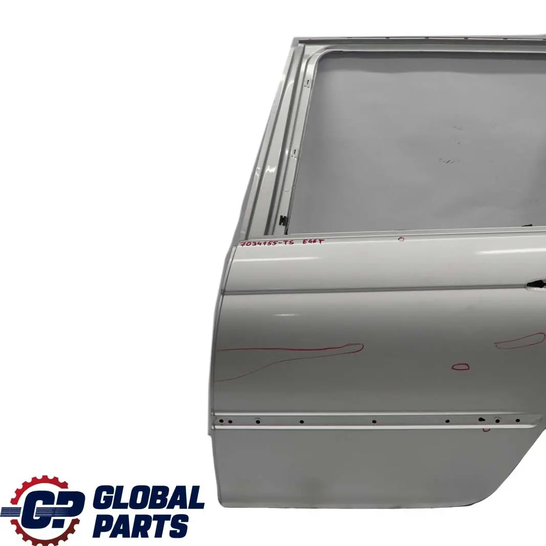 BMW E46 Touring Puerta Trasera Izquierda Titansilber Titan Silber - 354 - SKU 7034155-TS - Número de pieza 7034155