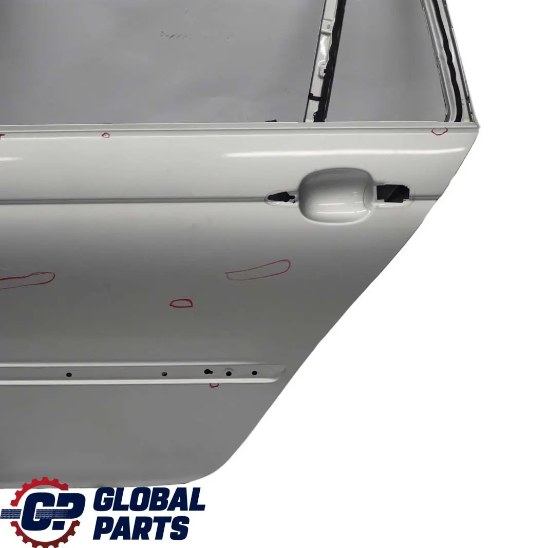 Tür Hinten Links Titansilber Titan Silber Metallic - 354 für BMW 3 E46 Touring mit Teilenummer 7034155 BMW 3 E46 Touring Tür Hinten Links Titansilber Titan Silber Metallic - 354 - SKU 7034155-TS - Teilenummer 7034155