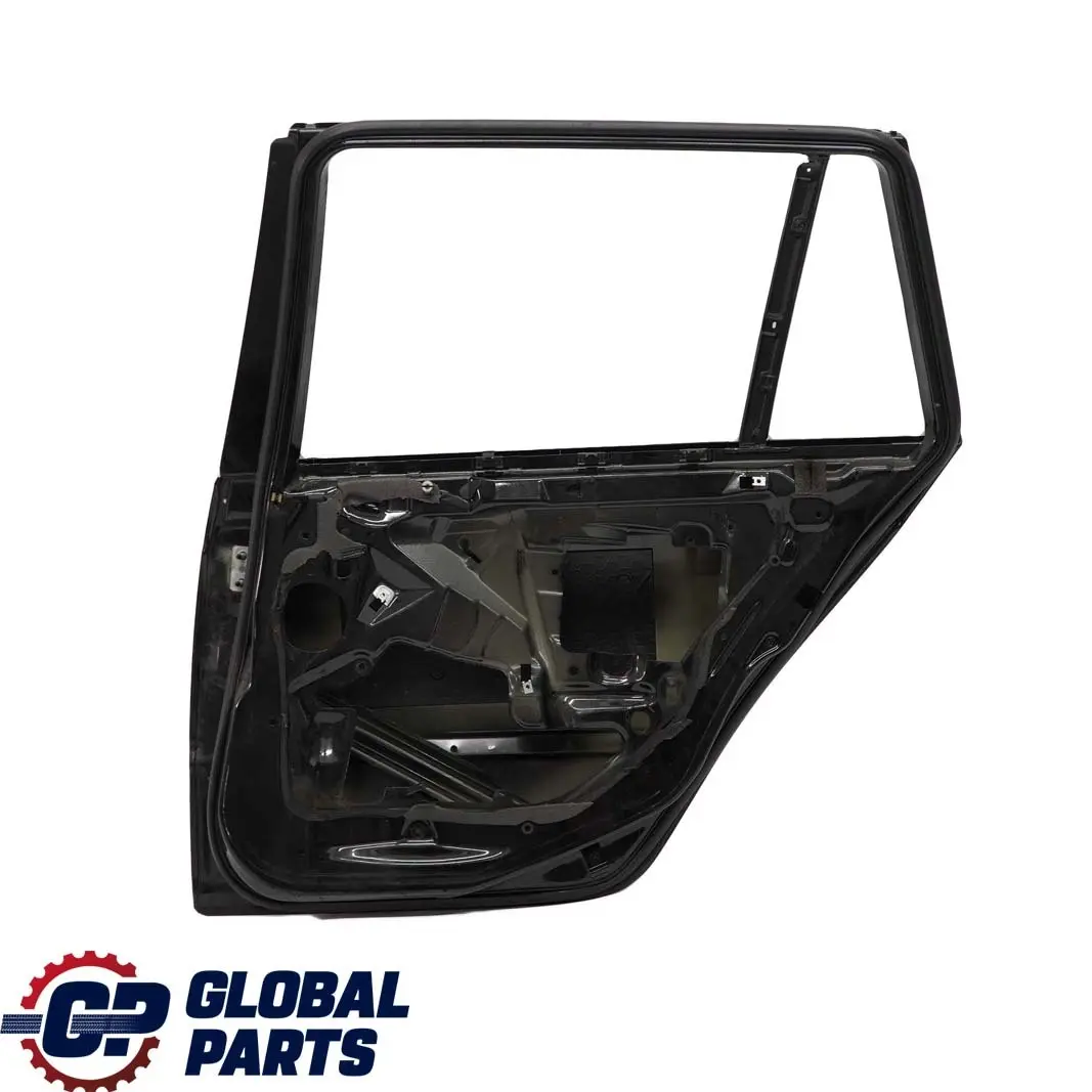Door Rear Right O/S Black Sapphire Metallic - 475 to BMW 3 Series E46 Touring with Part number 7034156 BMW 3 Series E46 Touring Door Rear Right O/S Black Sapphire Metallic - 475 - SKU 7034156-BS - Part number 7034156