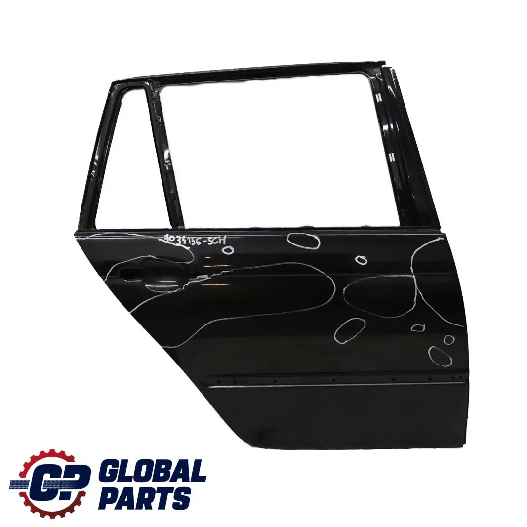 Door Rear Right O/S Schwarz 2 Black - 668 to BMW 3 Series E46 Touring with Part number 7034156 BMW 3 Series E46 Touring Door Rear Right O/S Schwarz 2 Black - 668 - SKU 7034156-SCH - Part number 7034156