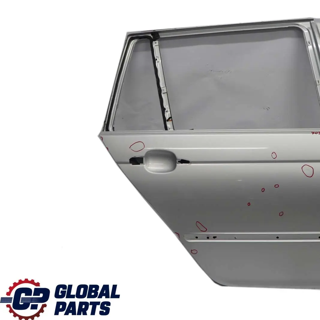 BMW E46 Touring Porte Arriere Droite Argent Titane Metallise - 354 - SKU 7034156-TS - Numéro de pièce 7034156