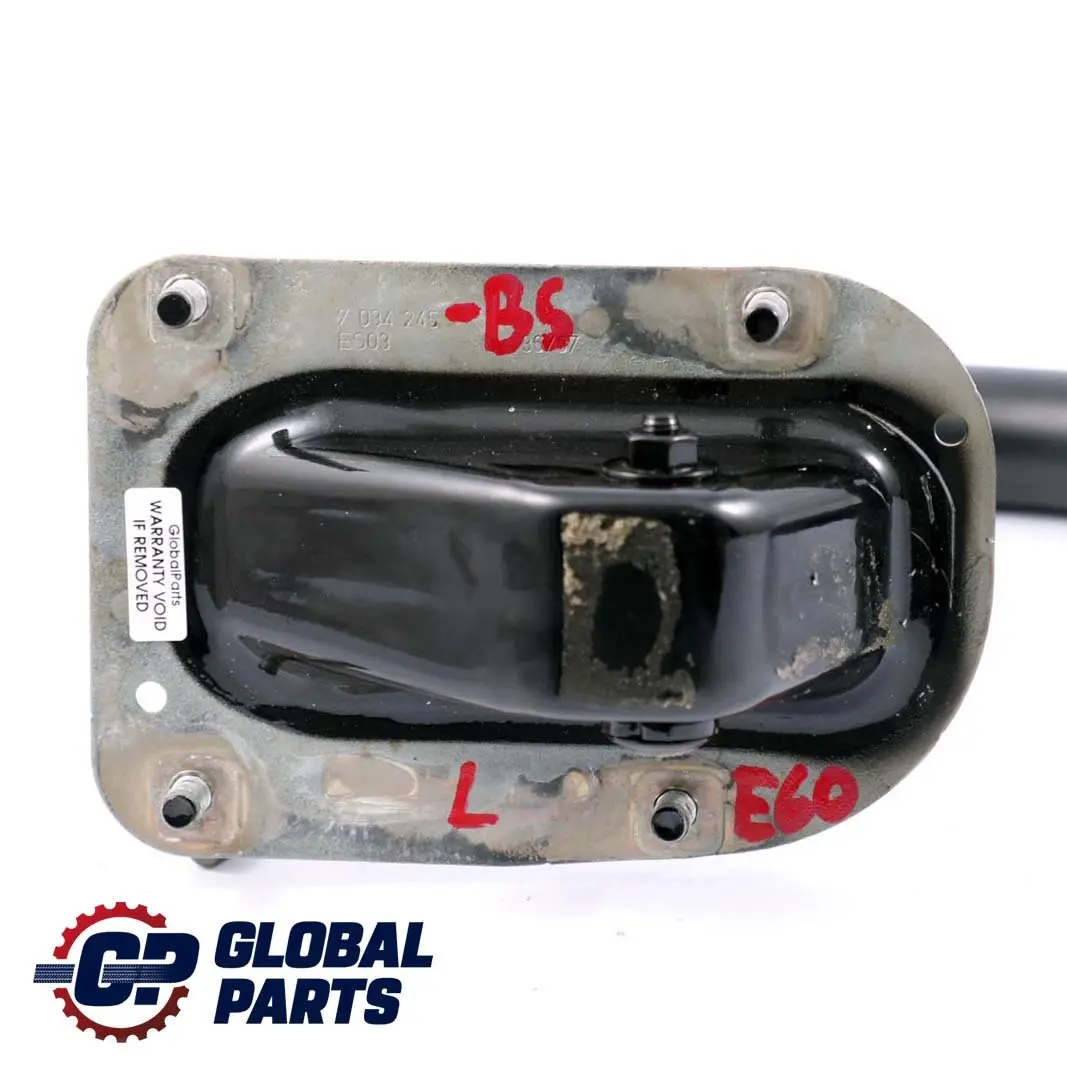 Left Trunk Lid Boot Tailgate Hinge N/S Black Sapphire 475 to BMW 5 Series E60 LCI with Part number 7034245 BMW 5 Series E60 LCI Left Trunk Lid Boot Tailgate Hinge N/S Black Sapphire 475 - SKU 7034245-BS - Part number 7034245