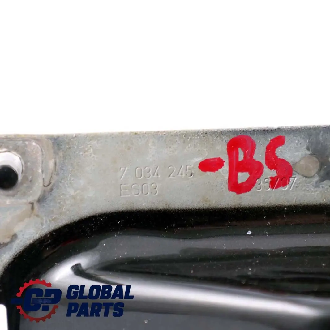 Left Trunk Lid Boot Tailgate Hinge N/S Black Sapphire 475 to BMW 5 Series E60 LCI with Part number 7034245 BMW 5 Series E60 LCI Left Trunk Lid Boot Tailgate Hinge N/S Black Sapphire 475 - SKU 7034245-BS - Part number 7034245