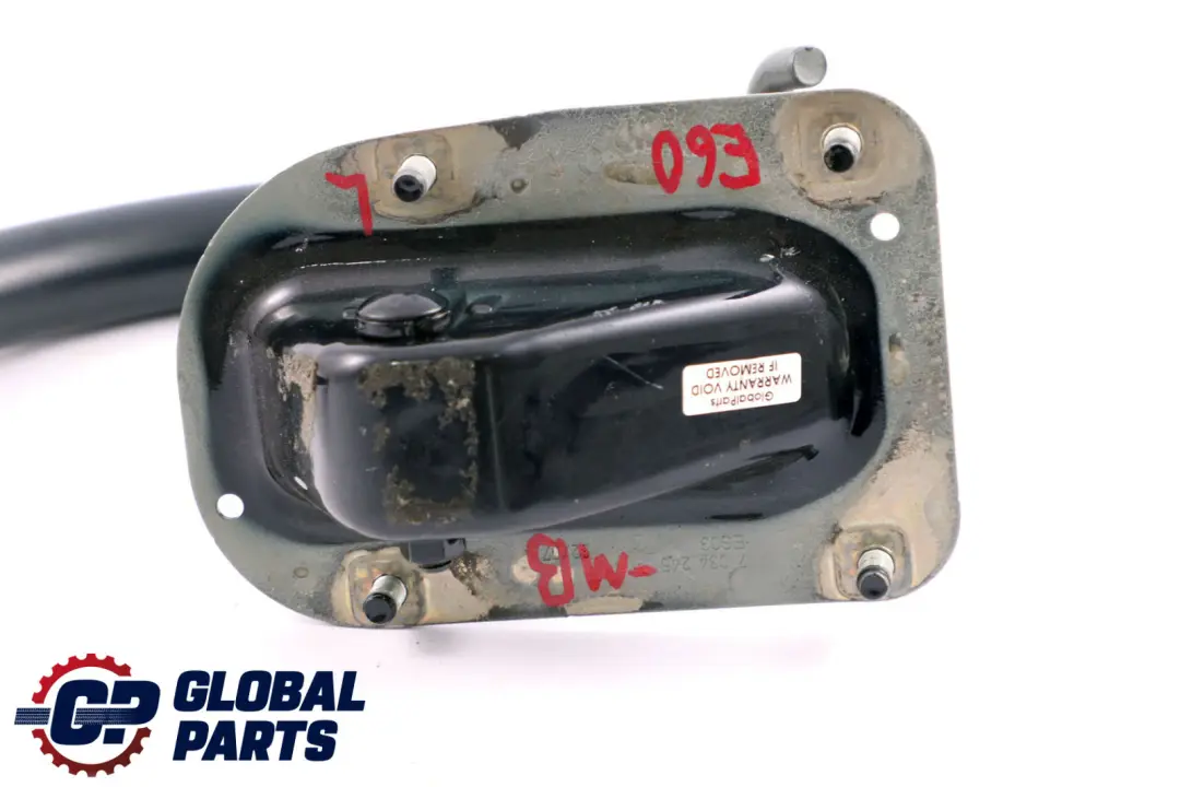 BMW 5 Series E60 LCI Left Trunk Lid Boot Tailgate Hinge Arm N/S Monacoblau Blue - SKU 7034245-MB - Part number 7034245