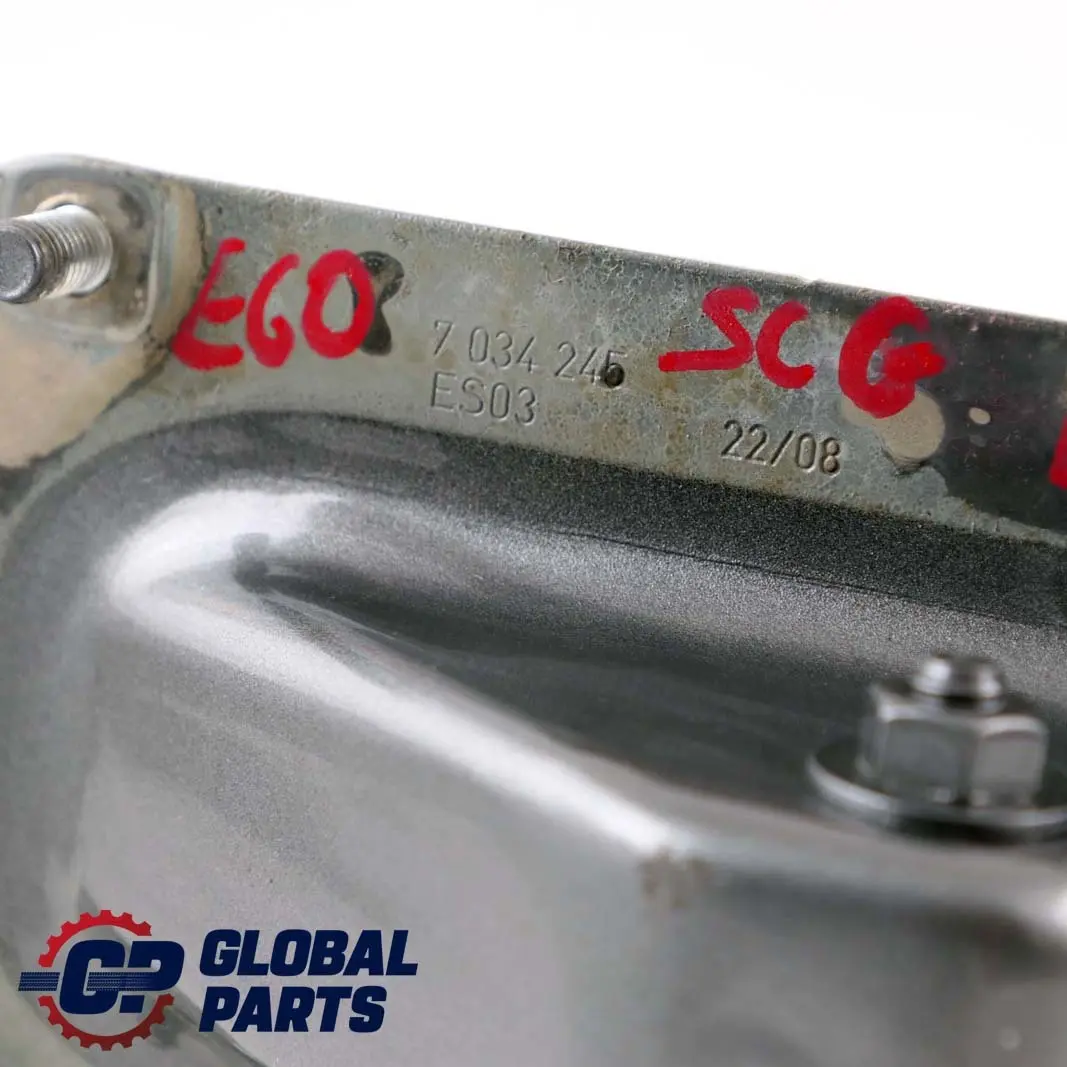 Left Trunk Lid Boot Tailgate Hinge N/S Spacegrau Grey - A52 to BMW E60 LCI with Part number 7111387 BMW E60 LCI Left Trunk Lid Boot Tailgate Hinge N/S Spacegrau Grey - A52 - SKU 7034245-SCG - Part number 7111387