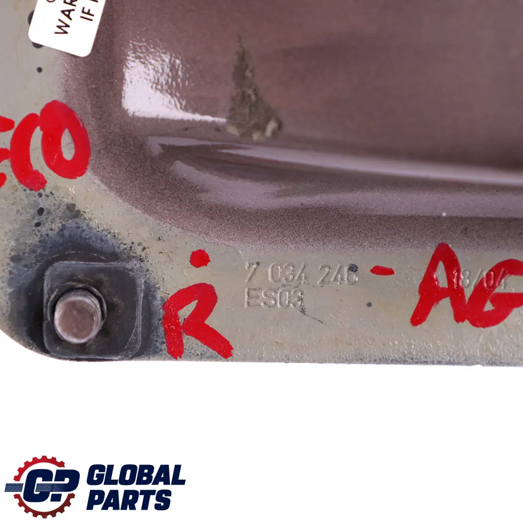 Charnière de coffre arrière droite Amethystgrau A09 Grey pour BMW 5 Series E60 à propos du numéro de pièce 7111388 BMW 5 Series E60 Charnière de coffre arrière droite Amethystgrau A09 Grey - SKU 7034246-AG - Numéro de pièce 7111388