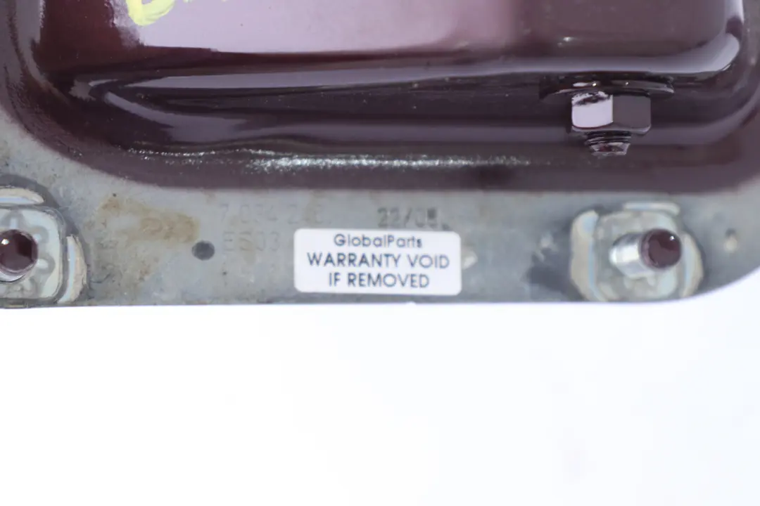 Right Trunk Lid Boot Tailgate Hinge Arm O/S Barberarot Red to BMW 5 Series E60 LCI with Part number 7034246 BMW 5 Series E60 LCI Right Trunk Lid Boot Tailgate Hinge Arm O/S Barberarot Red - SKU 7034246-BAR - Part number 7034246