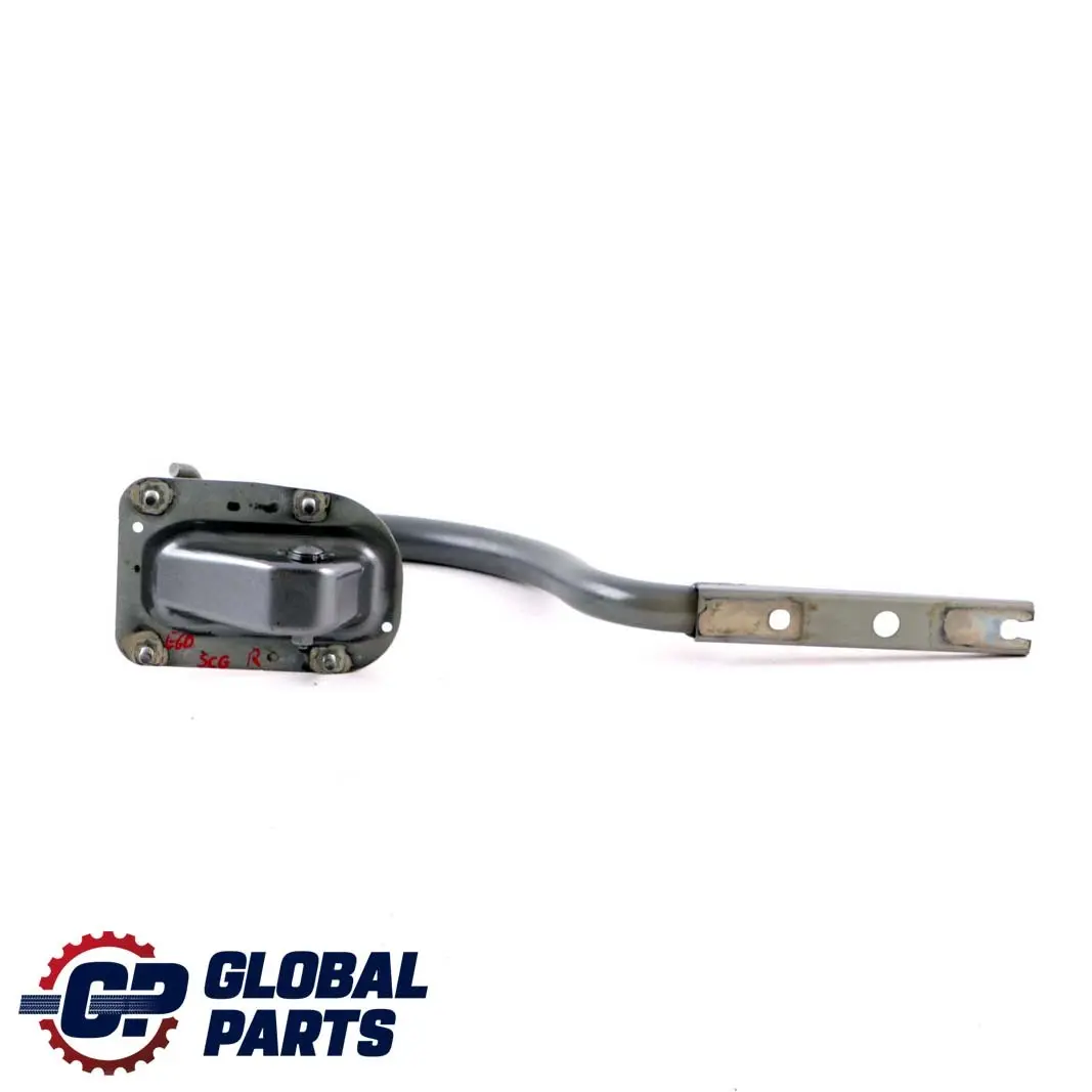 BMW E60 Bisagra portón trasero maletero exterior derecho gris Spacegrau - A52 - SKU 7034246-SCG - Número de pieza 7111388