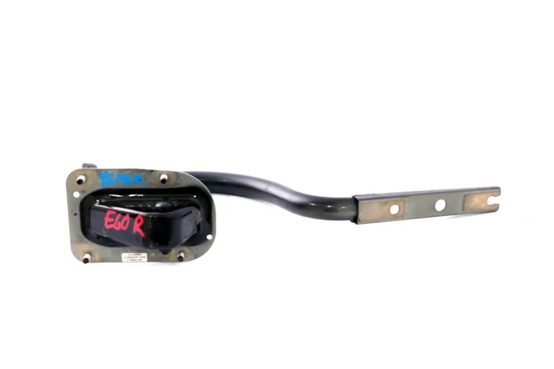 BMW E60 LCi Right Trunk Lid Boot Tailgate Hinge Arm O/S Black - SKU 7034246 - Part number 7034246
