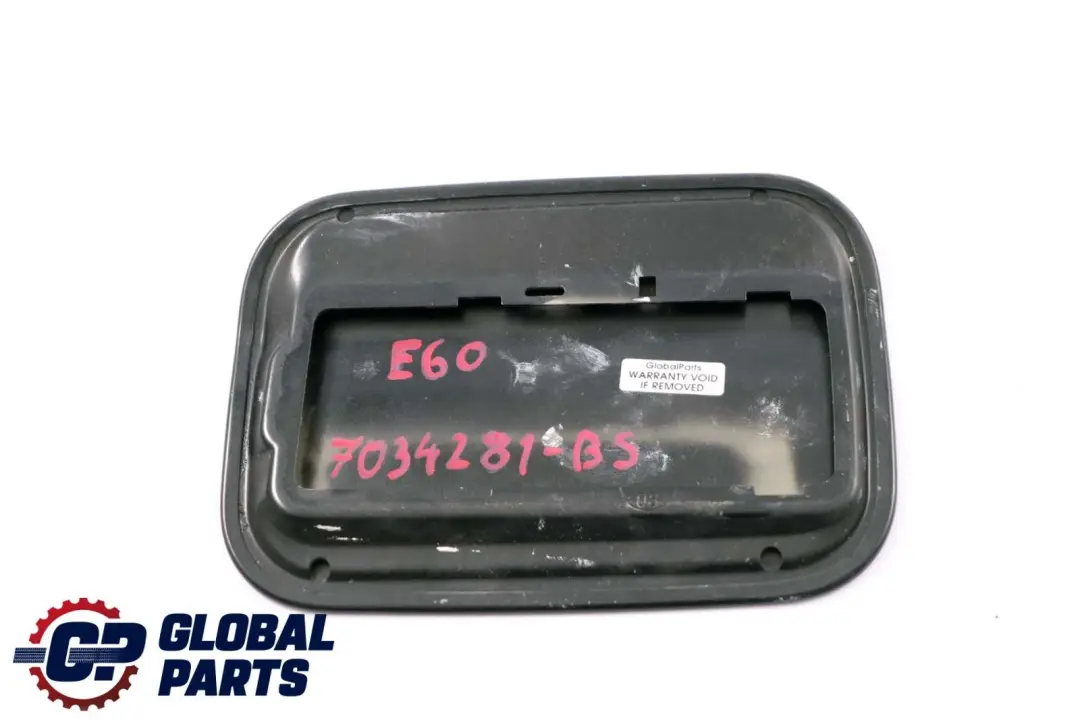 BMW 5 E60 E61 Klapka wlewu paliwa black saphire - SKU 7034281-BS - Numer Części 7034281