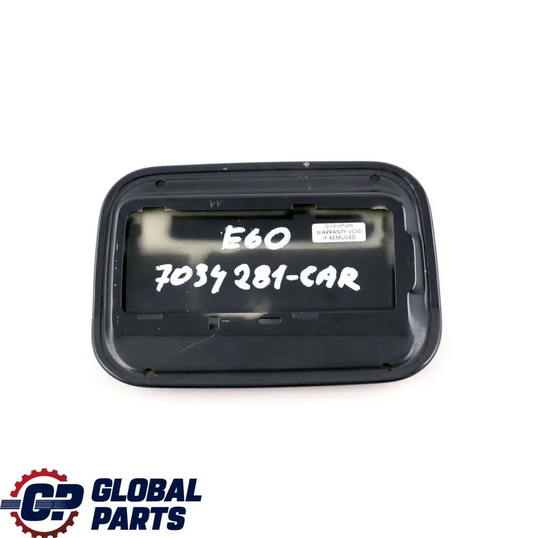BMW E60 E61 Tapa de llenado de combustible Carbonschwarz Carbon Black - 416 - SKU 7034281-CAR1 - Número de pieza 7034281