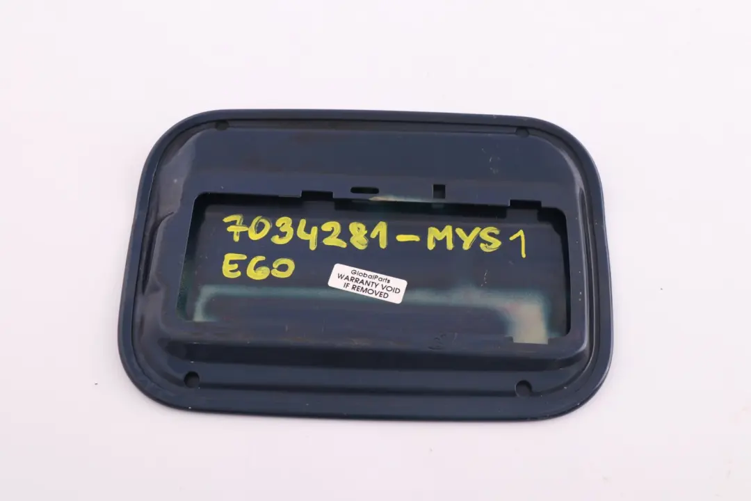 Fill In Flap Mysticblau Mystic Blue A07 to BMW 5 Series E60 E61 LCI Fuel Cover with Part number 7034281 BMW 5 Series E60 E61 LCI Fuel Cover Fill In Flap Mysticblau Mystic Blue A07 - SKU 7034281-MYS1 - Part number 7034281