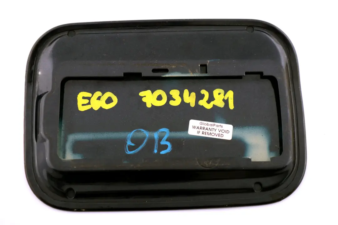 Fill In Flap Orientblau Blue Metallic to BMW 5 Series E60 E61 Fuel Cover with Part number 7034281 BMW 5 Series E60 E61 Fuel Cover Fill In Flap Orientblau Blue Metallic - SKU 7034281-OB1 - Part number 7034281