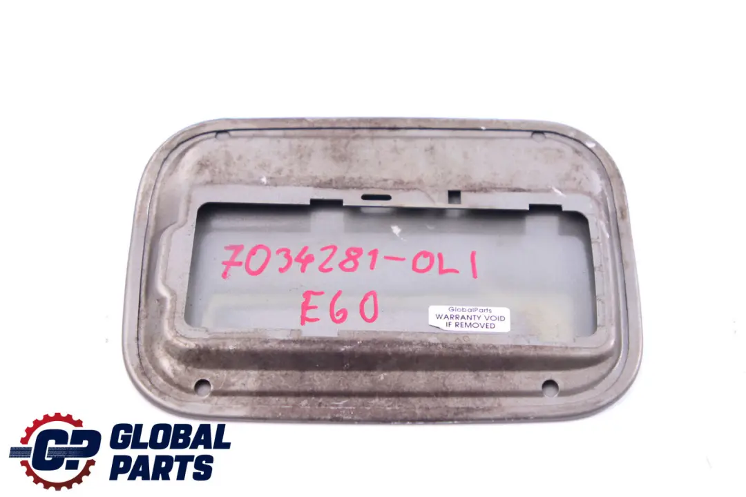 BMW E60 E61 Klapka Wlewu Paliwa Olivin Metallic - 349 - SKU 7034281-OLI - Numer Części 7034281