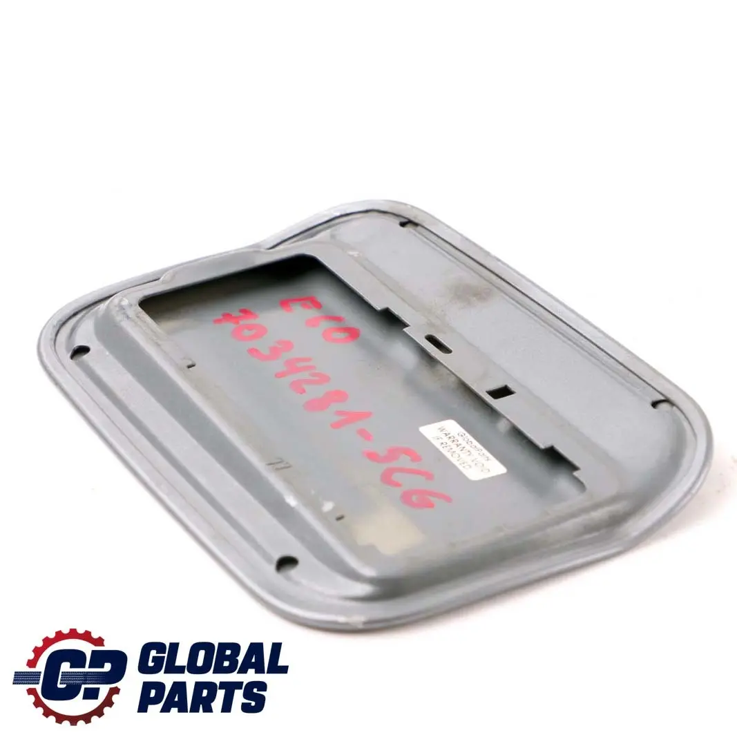 BMW E60 E61 Tapa de relleno Solapa Spacegrau Gris espacial metalizado - SKU 7034281-SCG - Número de pieza 7034281